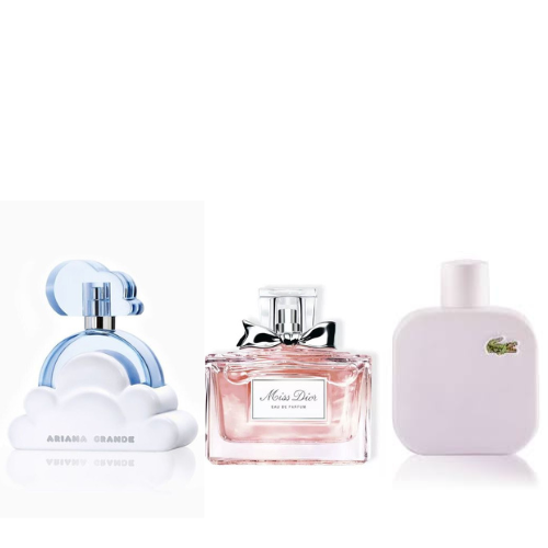 Perfume Kit (Cloud+Miss Dior+Lacoste Blanca)