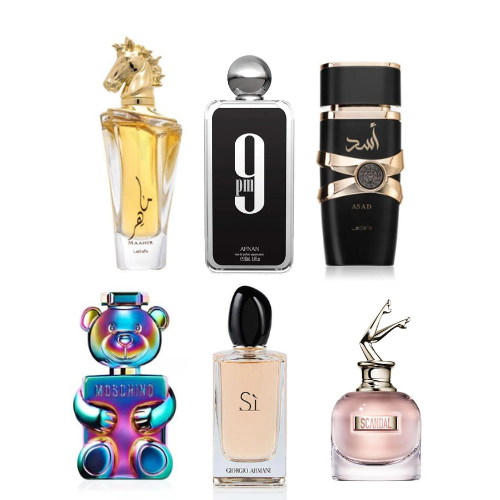 Perfume Kit (6x Perfumes)